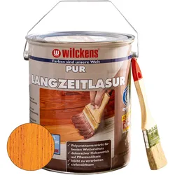 Wilckens Farben PUR Langzeitlasur 5 Liter inkl. Pinsel