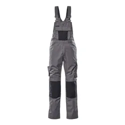 Latzhose "AUGSBURG" Unique - 76C50 (EU 25) - anthrazit/schwarz