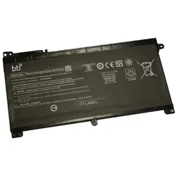 BTI BI03041XL-PR-BTI (3 Zellen, 3600 mAh), Notebook Akku, Schwarz