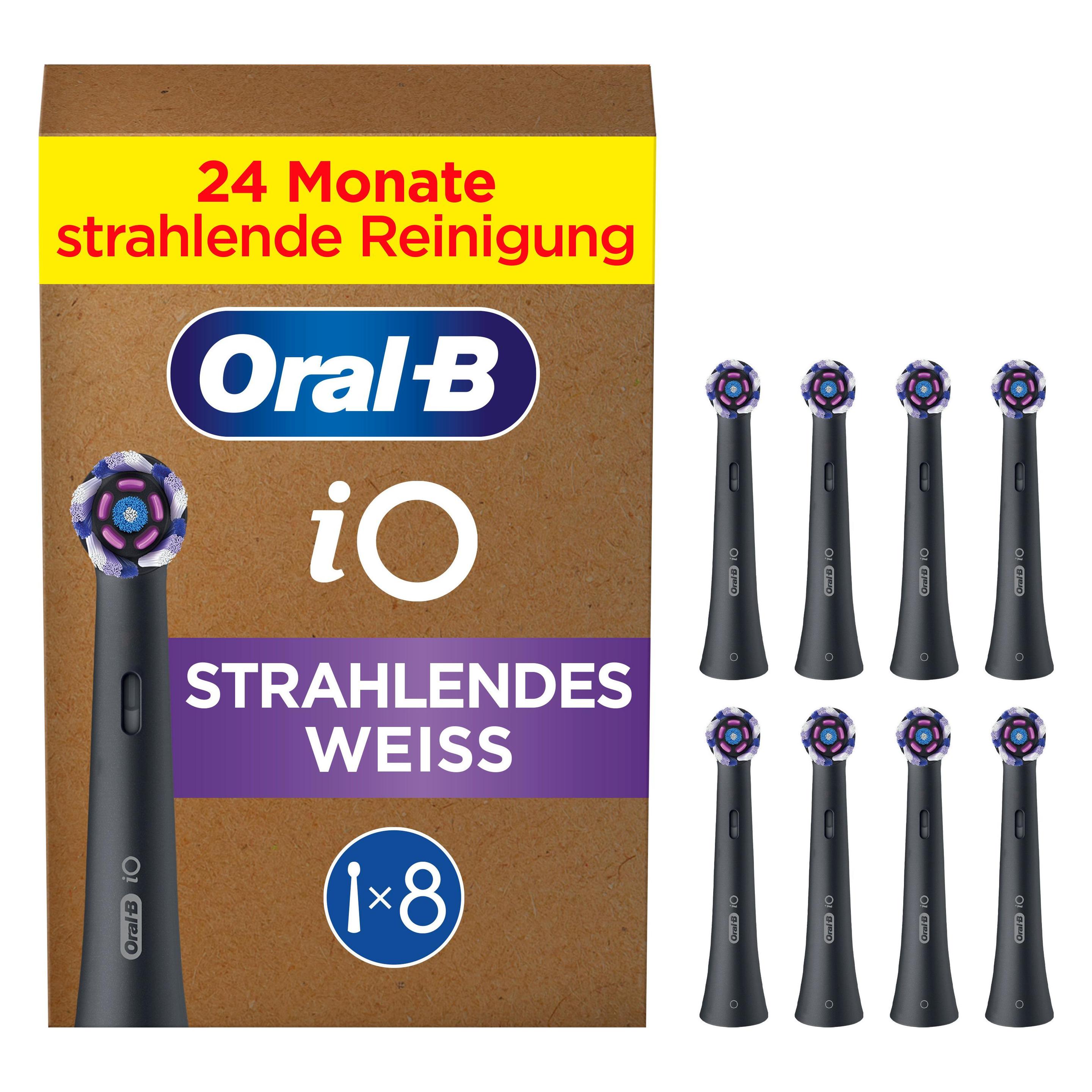 Oral-B iO Strahlendes Weiss Aufsteckbürsten (8x) (8700216774192)