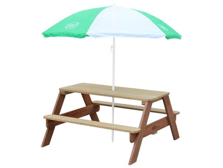 Kinder-Gartenset, Braun, Grün, Weiß, Holz, Hemlocktanne, 97.7x48.7x95 cm, CE, FSC 100%, Freizeit & Co, Gartenspielzeug