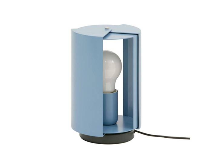 NEMO lampe de table PIVOTANTE À POSER (Bleu pastel - Aluminium et acier)