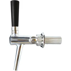 Ich-zapfe Kompensatorhahn - C-TAP, Chromnickelstahl, Schaumqualität & Langlebigkeit, Getränkespender Zubehör, Silber