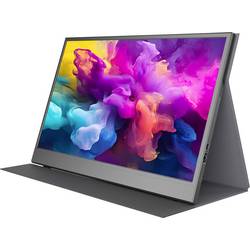 Denver PMO-15604 LED-Monitor EEK B (A - G) 39.6 cm (15.6 Zoll) 16:9 30 ms Mini HDMI™, USB-C®, Kopfhörer (3.5 mm Klinke) IPS LED 110180100050