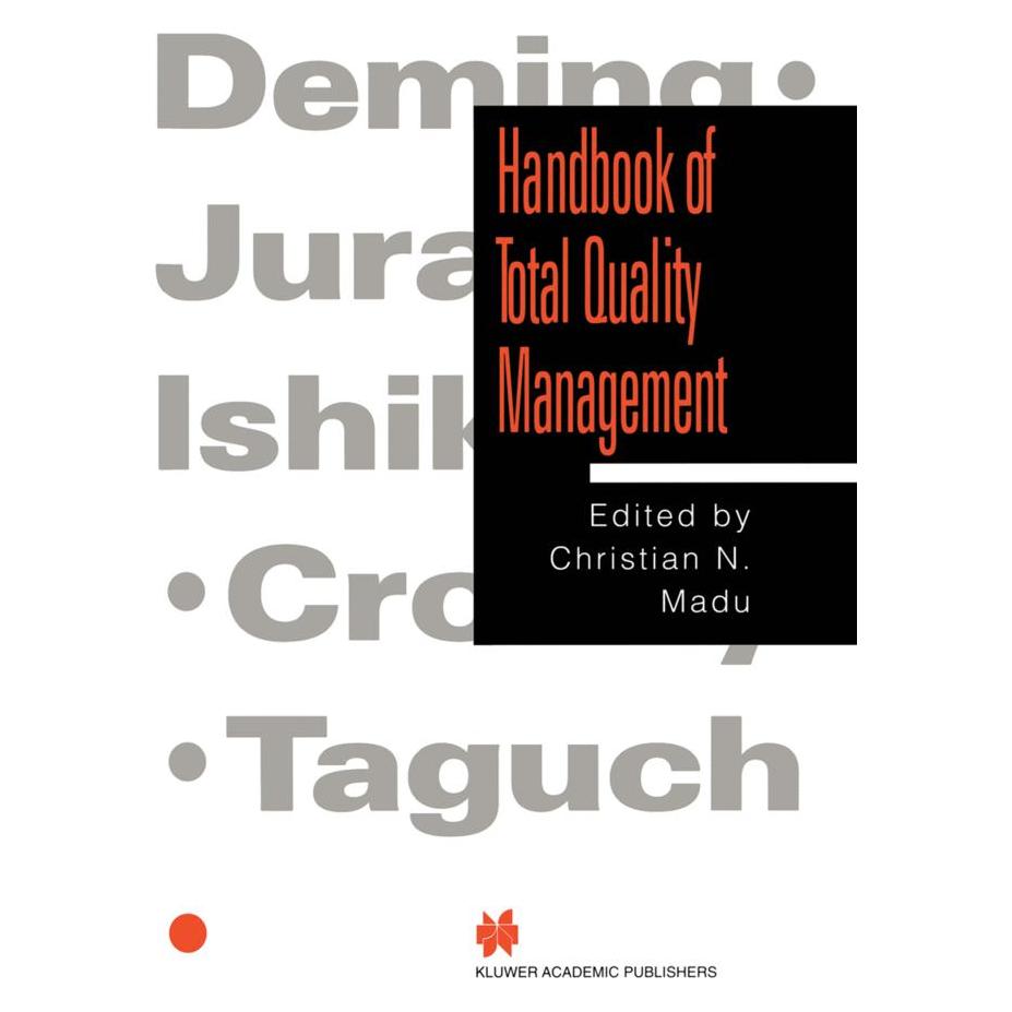 Springer Handbook of Total Quality Management (Englisch, Softcover, Christian N. Madu) (55530745)