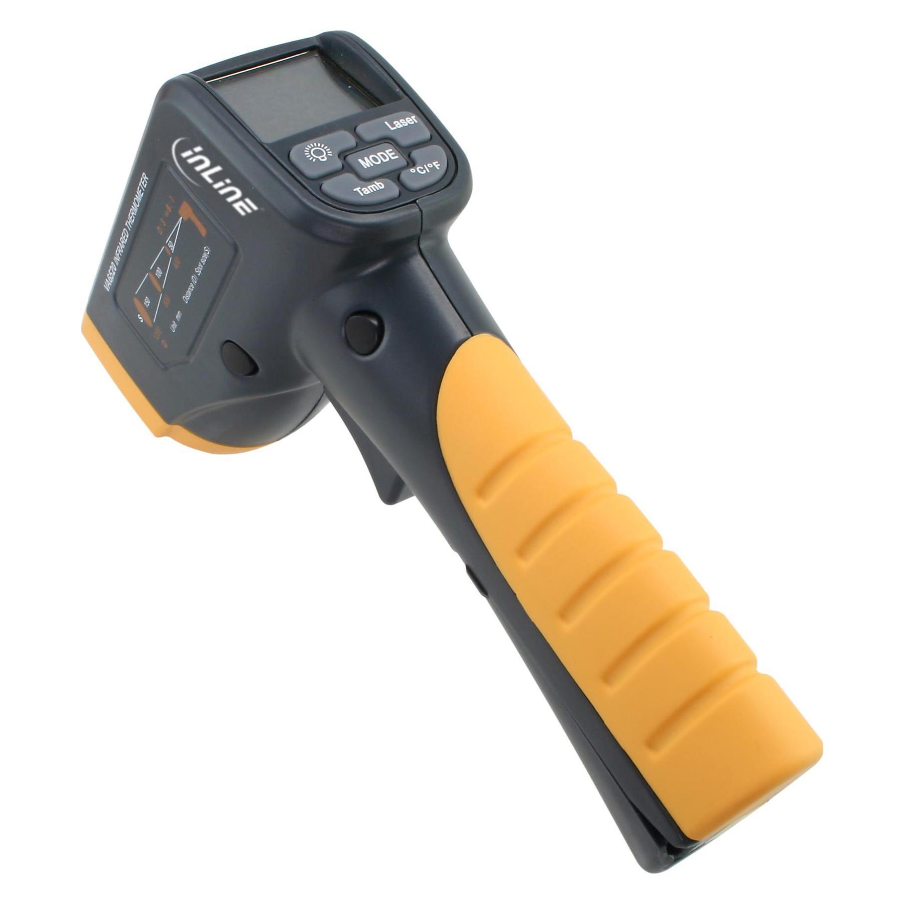 InLine IR Temperatursensor mit LCD-Display (43119)