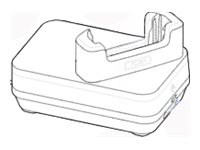Zebra Handheld-Ladestation - für P/N: ADPTR-TC2L-USBC-01 (CRD-TCVTB-1DE)