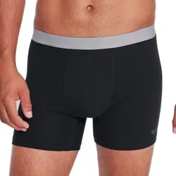 Sloggi 2P Men GO ABC 2 0 Shorts Schwarz Baumwolle Medium Herren