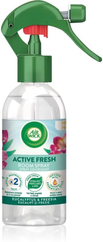 Air Wick Active Fresh Spray Eucalyptus & Freesia parfum d'ambiance 237 ml