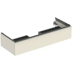 Geberit iCon Waschtisch-Unterschrank 502313JL1 118,4x24,7x47,6cm, sand hochglänzend/Griff sand matt