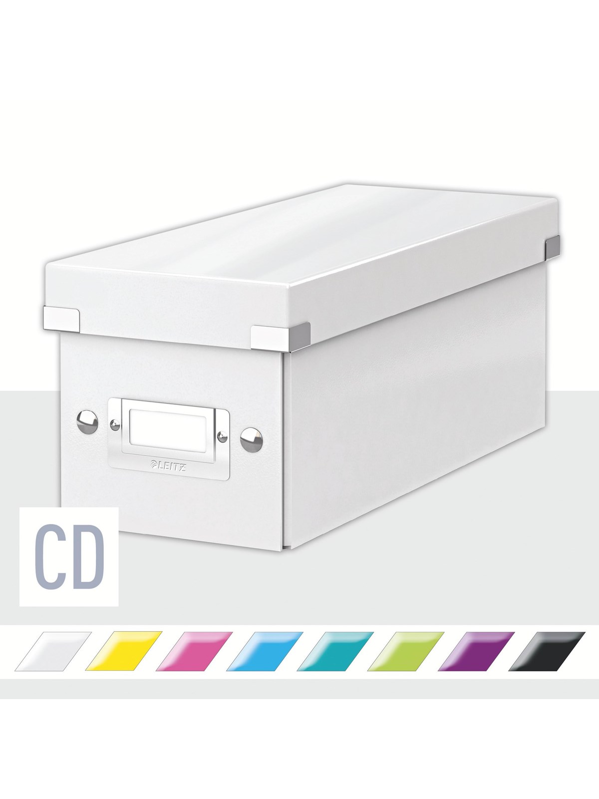 Leitz Click & Store WOW CD Aufbewahrungsbox Weiß