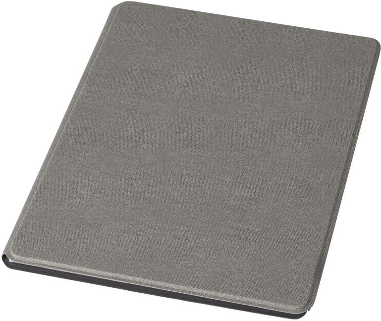 Porte-documents personnalisable en matériaux recyclés Kunveno gris