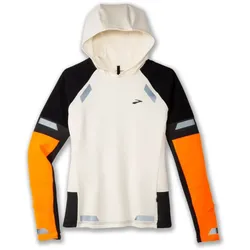 Brooks Damen Run Visible Thermal Hoodie 2.0 bunt