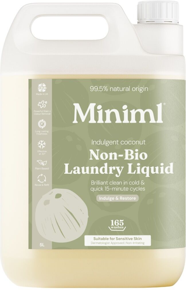 Miniml Laundry Liquid Indulgent Coconut 5L Refill