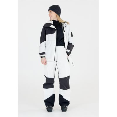 Skihose SLOPE "Bandone", Damen, Gr. XXS, US-Größen, weiß, 100% Polyester, unifarben, lang, Hosen Skihose, mit wasserabweisender Membran