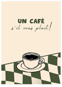 Inspired Living Coffee Diver Coffee Wall Art Canvas Print For Kitchen And Coffee Bar 9 30x42cm Unframed