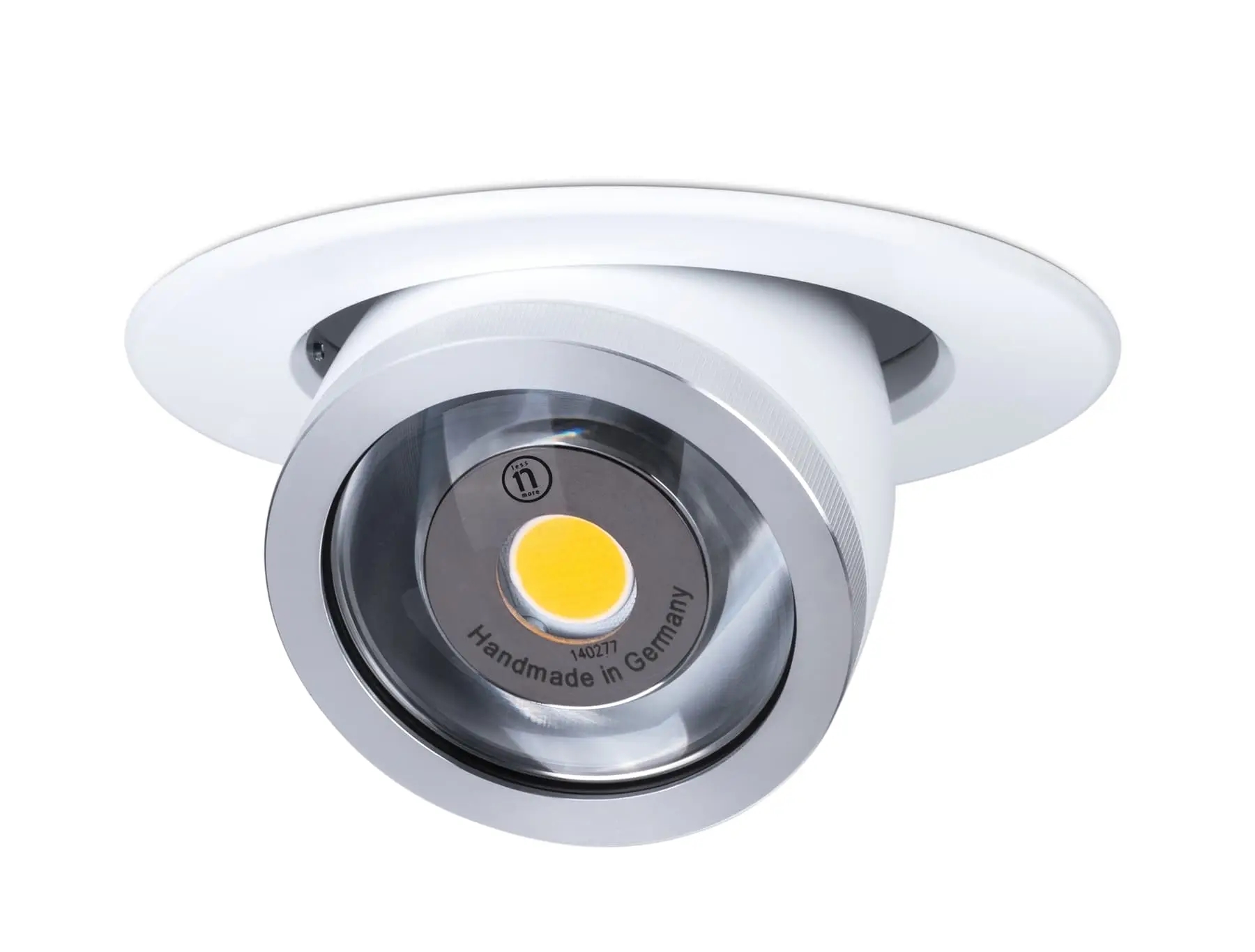Less´n´more YLUX LED-Einbaustrahler, Weiß, LED 1 x 18 Watt, Dali Y-DES-D-KWM 4251908533930