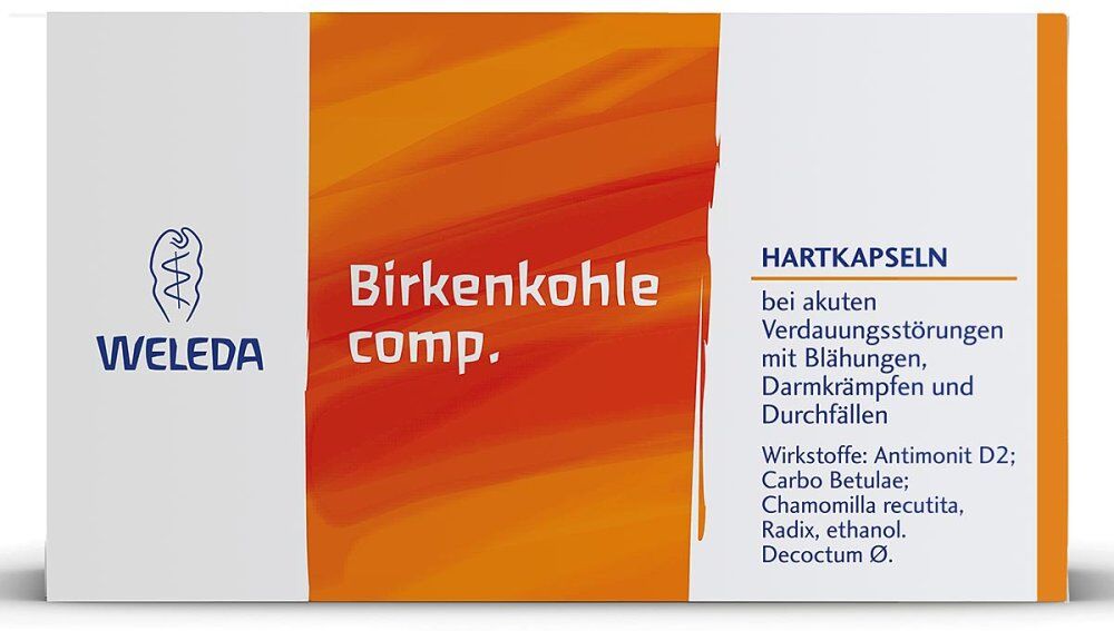Weleda Birkenkohle compositus Hartkapseln