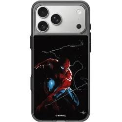 RhinoShield iPhone 17 Pro Max - Clear Case Spider-Man On Duty (Apple iPhone 17 Pro Max), Smartphone Hülle, Transparent
