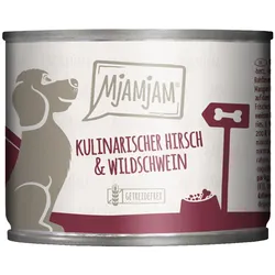 MjAMjAM kulinarischer Hirsch & Wildschwein an Preiselbeeren 6x200 g