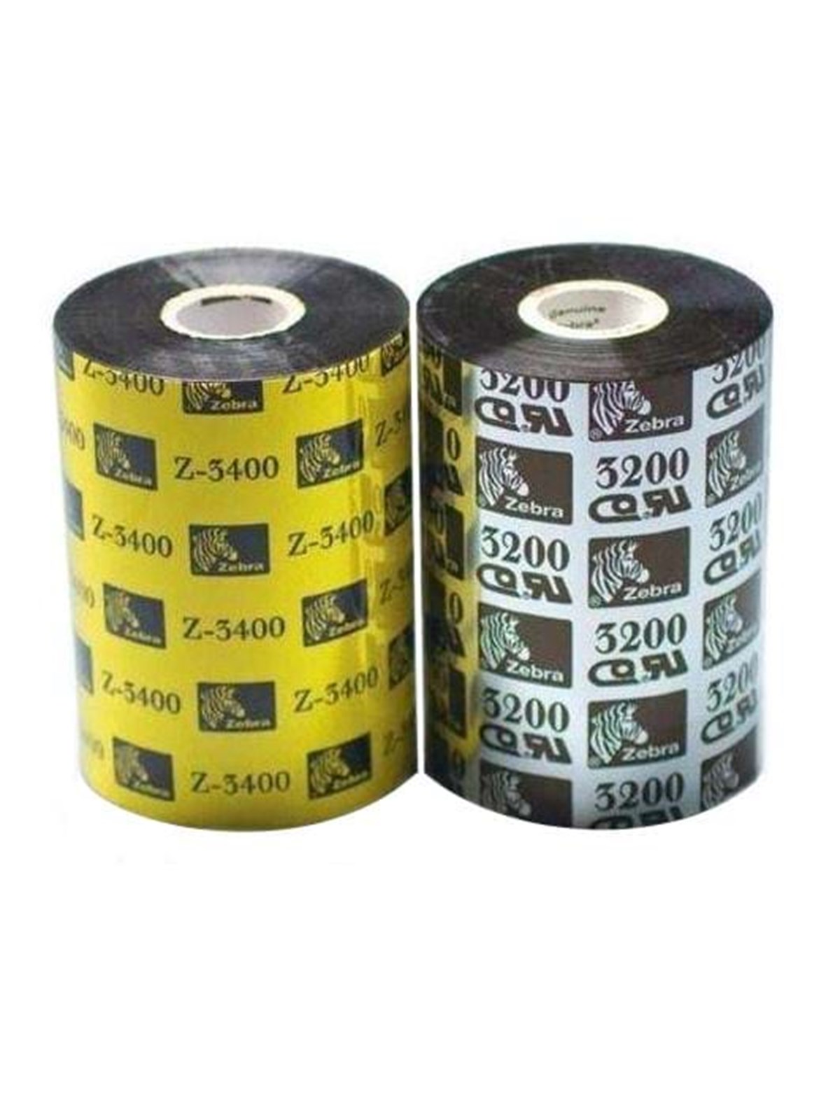 Zebra ribbon 3200 wax/resin - Ribbons refill (Thermische Überführung) Schwarz