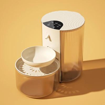 Uplifted Finds Dual Reservoir Smart Separation Fountain beige