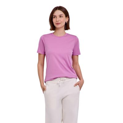T-Shirt FALKE "Lyocell Balance", Damen, Gr. S, blush (8778), Shirts T-Shirt