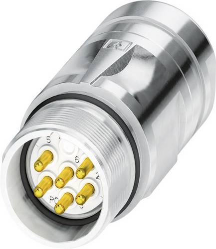 Phoenix Contact M23 Kupplungsteckverbinder 1620165 CA-07P1N8A90DN Silber Inhalt: 1St.