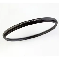 B.I.G. PRO Edition UV Filter SMCW Digital 67mm (67 mm, UV-Filter), Objektivfilter, Schwarz, Transparent