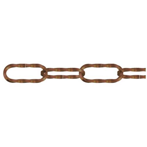dörner + helmer 153633 Zierkette Alt-Messing Stahl 10m
