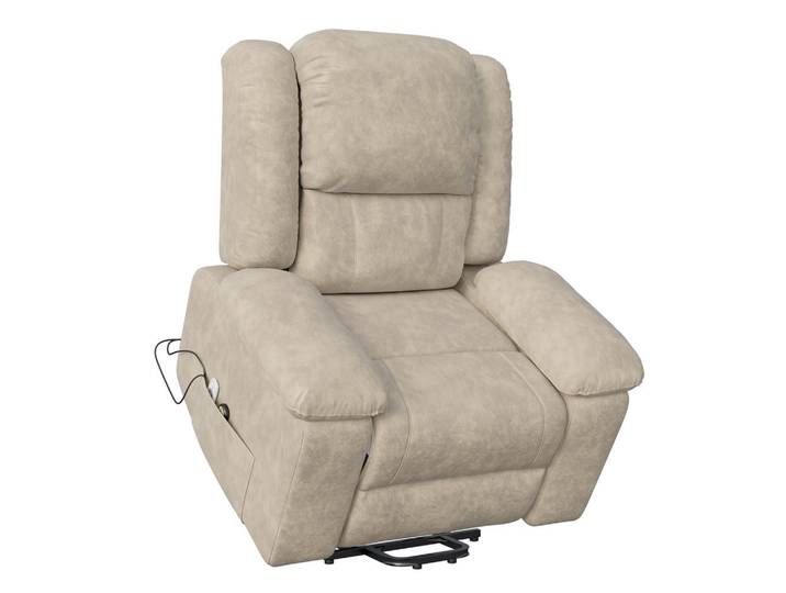 EuroLiving Massagesessel elektrisch, 8-Punkt, Lendenheizung, Stehfunktion, braun, EU, Braun, 102x106x93 cm, Wohnzimmer, Sessel, Massagesessel
