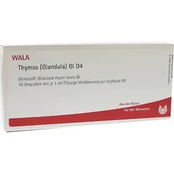 WALA Thymus Glandula GL D4 10X1 ml Ampullen