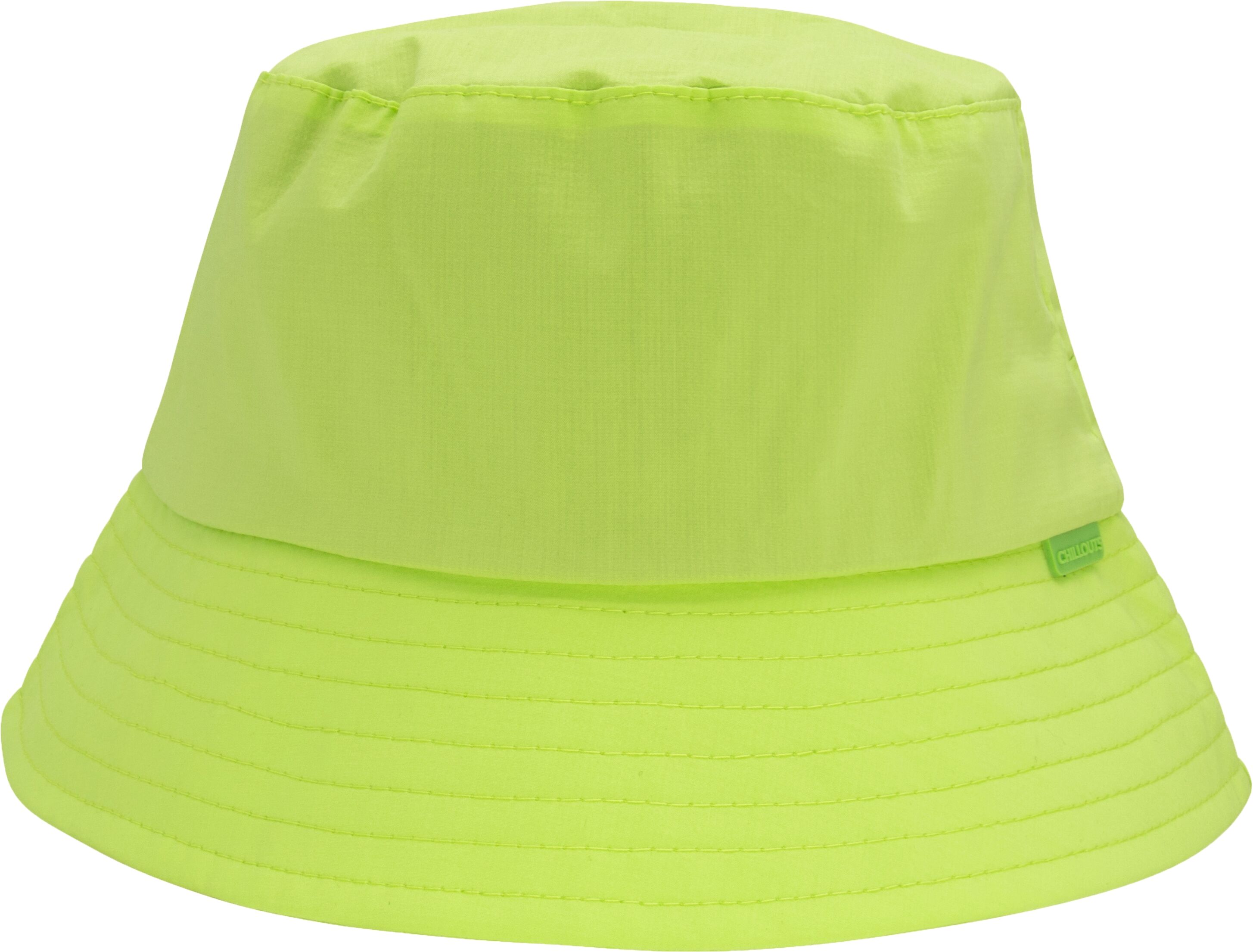 Sonnenhut CHILLOUTS "Ballina Hat", Herren, Gr. L/XL, grün (neon grün), Canvas, Kunstfaser, unifarben, Hüte Sonnenhut, mit Hutband zur Größenanpassung