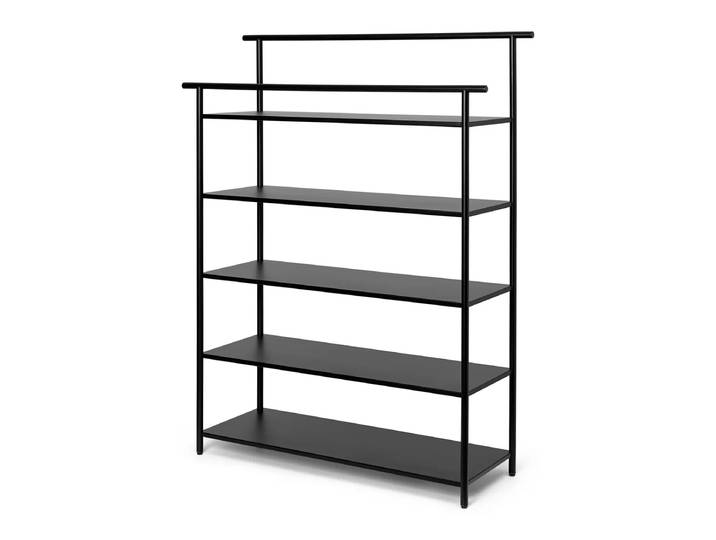 Ferm Living - Dora Standregal, H 105.8 x 82 cm, schwarz