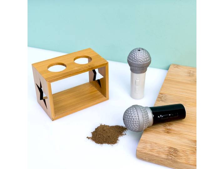 Microfoon Peper- En Zoutstel van Winkee