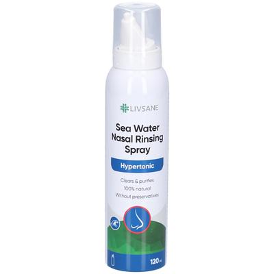 Livsane Meerwasser-Nasenspülspray hyperton 120 ml Nasenspray