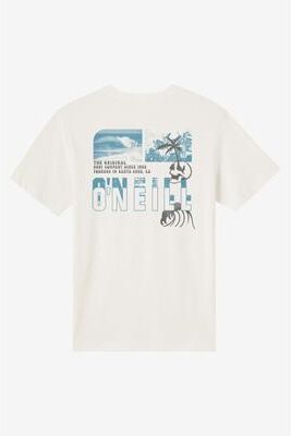 O'Neill s Cutback Classic T-Shirt in Tofu, Size Large