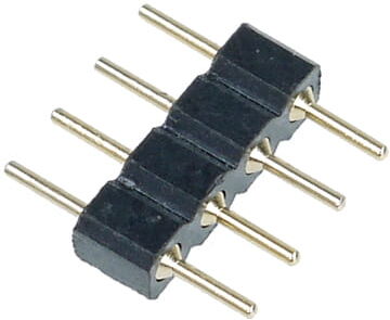 Phobya Verbindungsstecker f&uuml;r RGB Flex-Lights 2 Stk.
