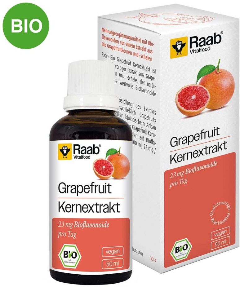 Raab Vitalfood Grapefruit Kernextrakt Bio Flüss. 50ml