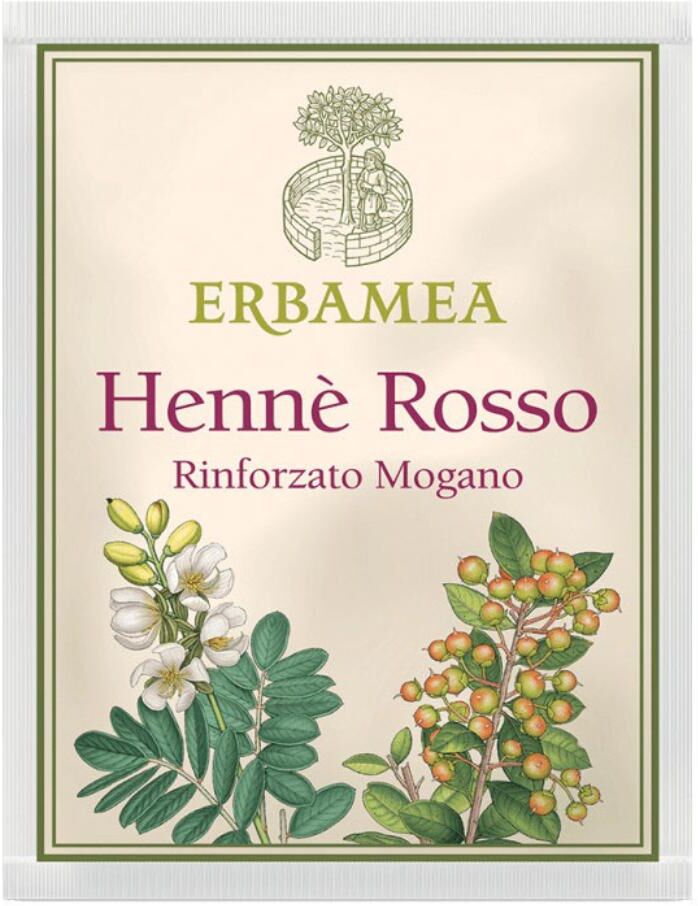 ERBAMEA Srl HENNE' ROSSO RINFOR MOGANO100G