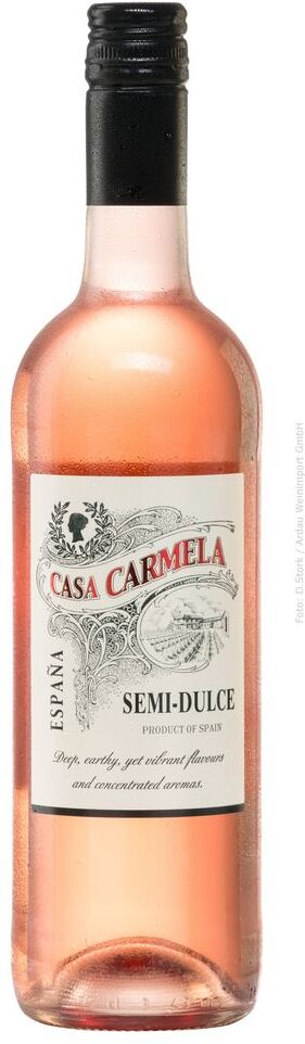 Casa Carmela Semi-Dulce Rosado 2025 Bodegas Castaño