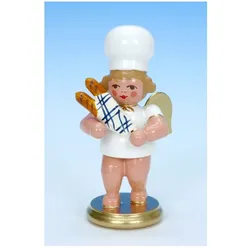 Christian Ulbricht Erzgebirge Bäckerengel mit Baguette 7,5 cm