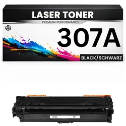 Toner kompatibel für HP CE740A(307A) Color LaserJet Professional CP5225 series in Schwarz