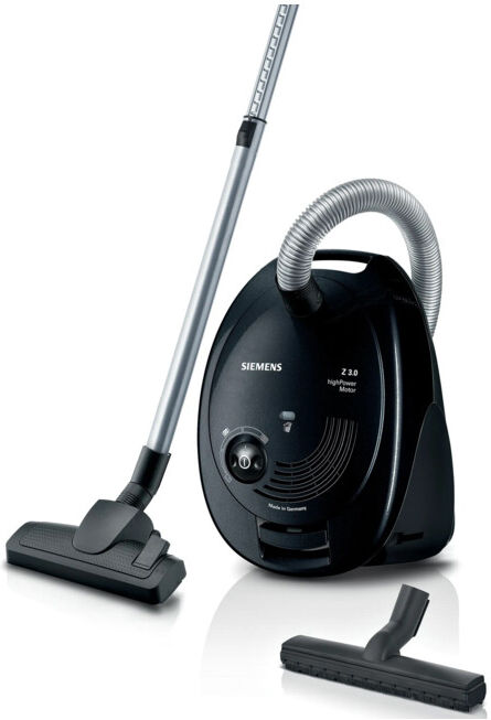 Siemens Aspirateur traîneau Z3.0 VSZ3B212 noir (VSZ3B212)