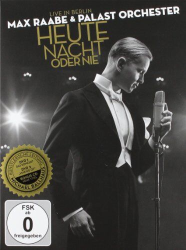 Max Raabe & Palast Orchester - Heute Nacht oder nie (DVD + CD) - Preis vom 02.10.2026 23:42:20 h
