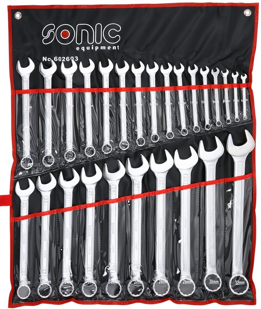 SONIC 602603SON Ring-Maulschlüssel-Satz