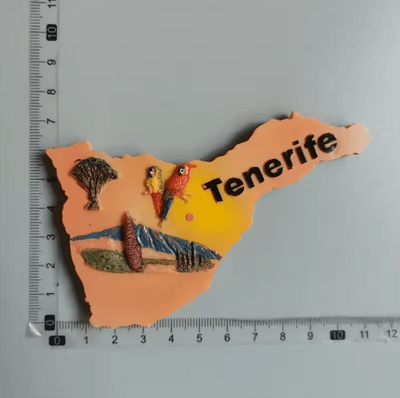 Inspire Picks Spain Tenerife Fridge Magnets Travel Souvenir Decor For Home & Kitchen 8
