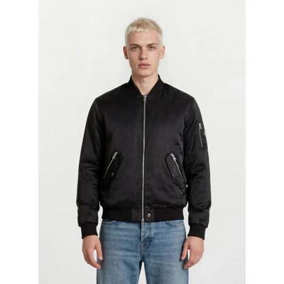 Bomberjacke TRUEPRODIGY "Hardi Bomberjacke mit diversen Reißverschlüssen", Herren, Gr. S, schwarz, Obermaterial: 100% Polyester PES., Jacken Bomberjacke
