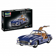 Revell - Geschenkset 100 Years Mercedes-Benz - Mercedes-Benz 300 SL - 1:24 - 165 Teile 306367