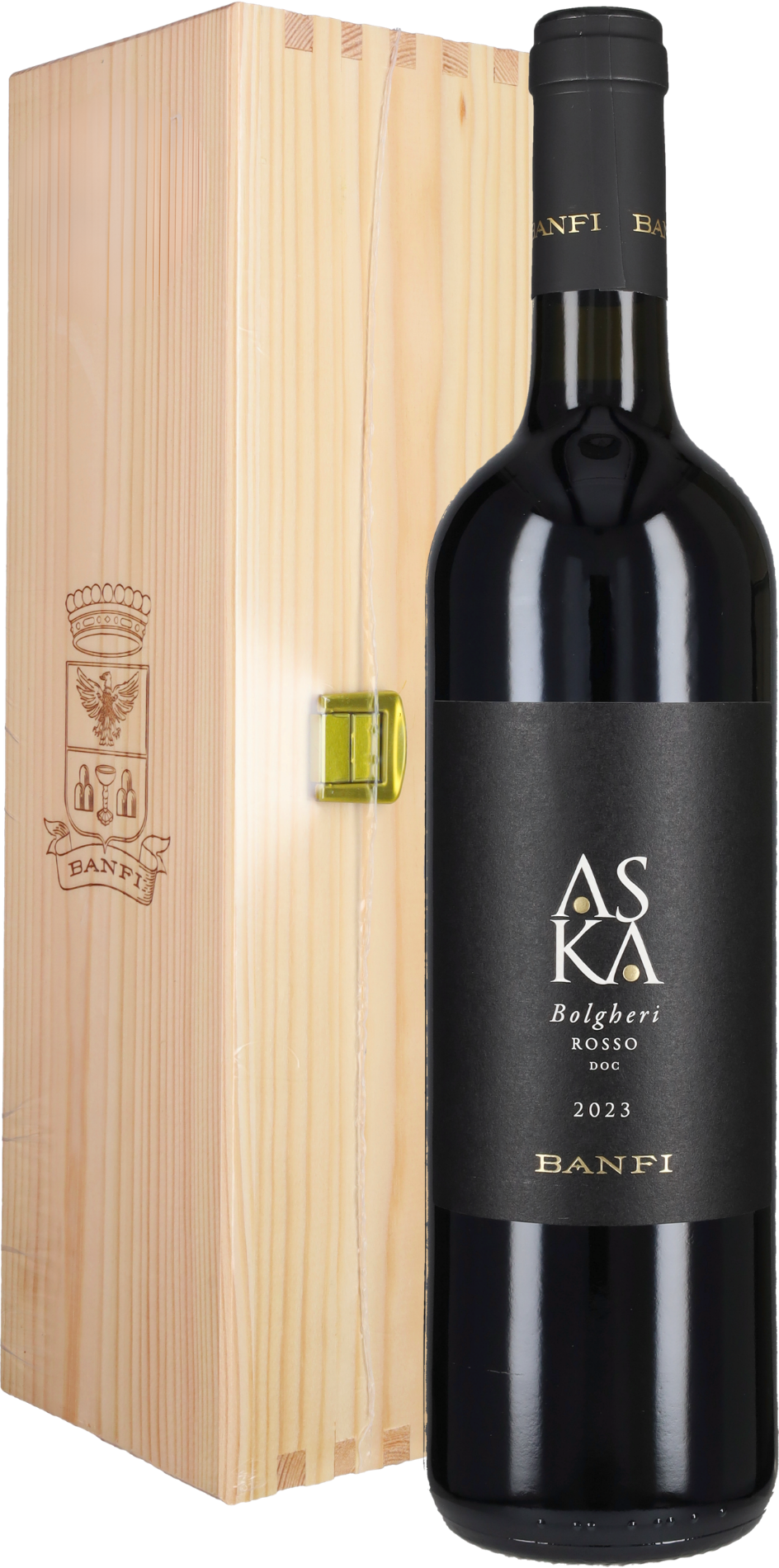 Bolgheri Rosso 'Aska' Magnum Banfi 2023 (Confezione)